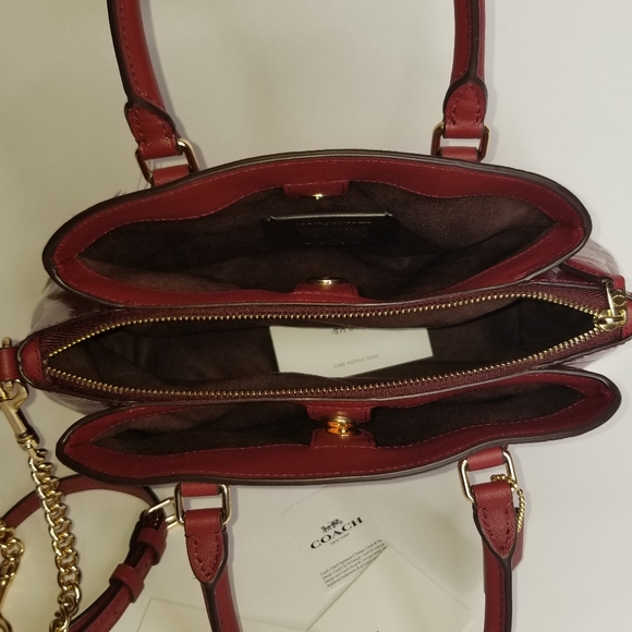 3PCS COACH SIGNATURE SET BAG + WRISTLET + WALLET - Picture 5 of 14